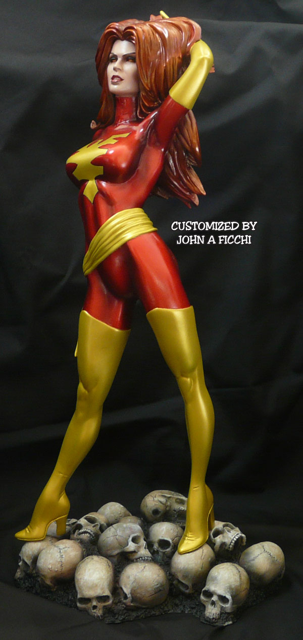 DARK PHOENIX Custom Adam Hughes Statue