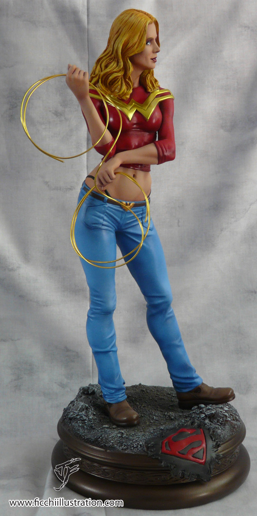 Wonder Girl Cassie Custom Statue Sideshow Faith