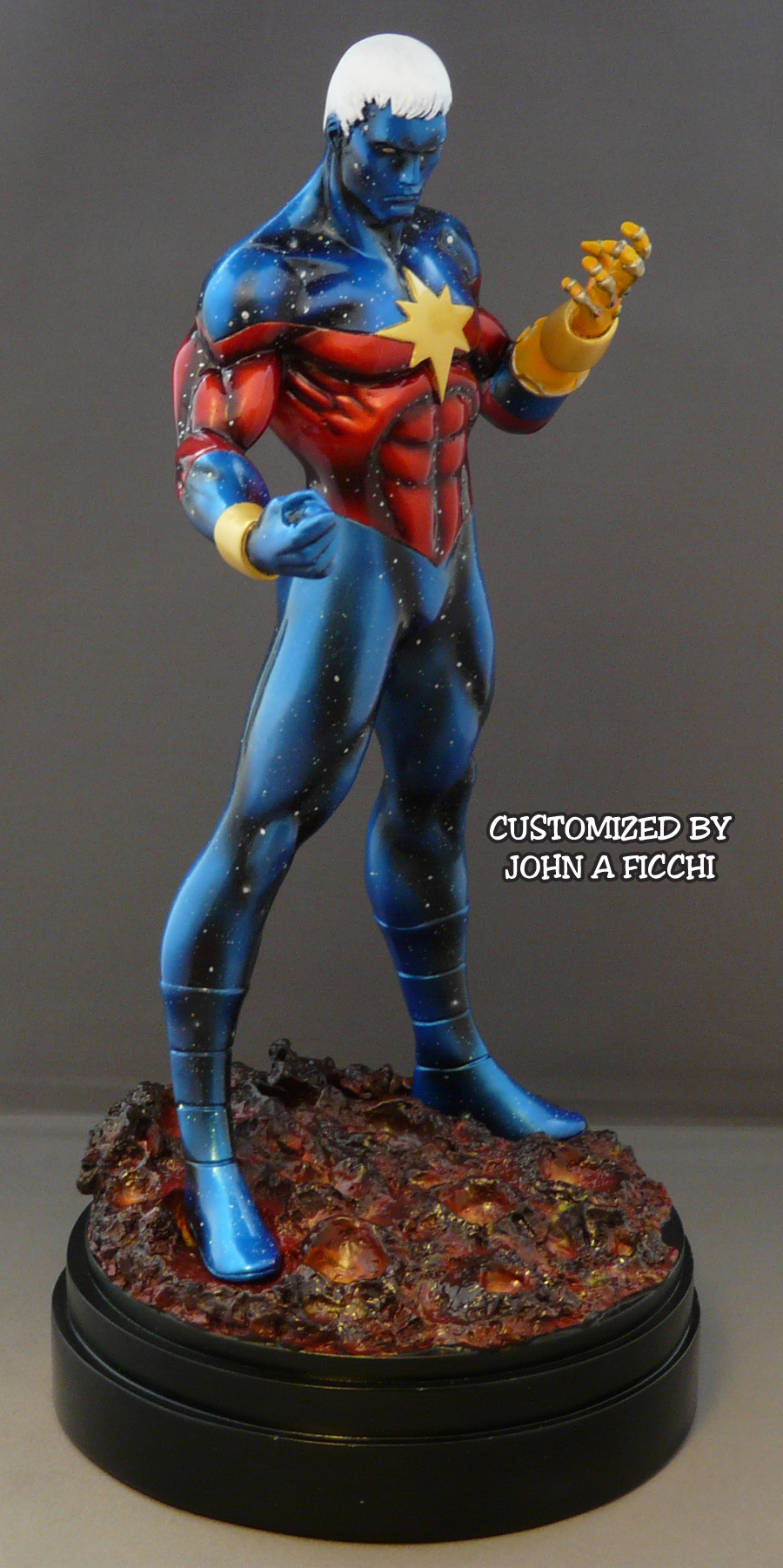 WHAT IF? Genis-Vell Held The Infinity Gauntlet! Custom Bowen Statue