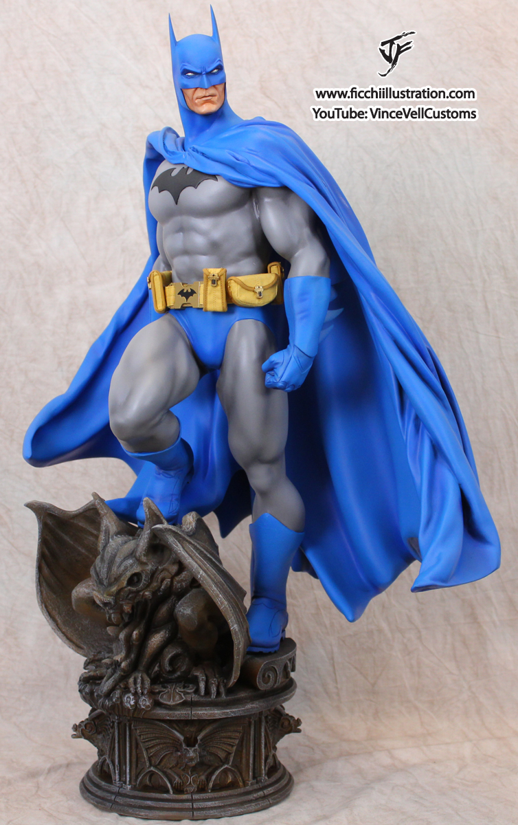 Batman PF Blue Custom Heads