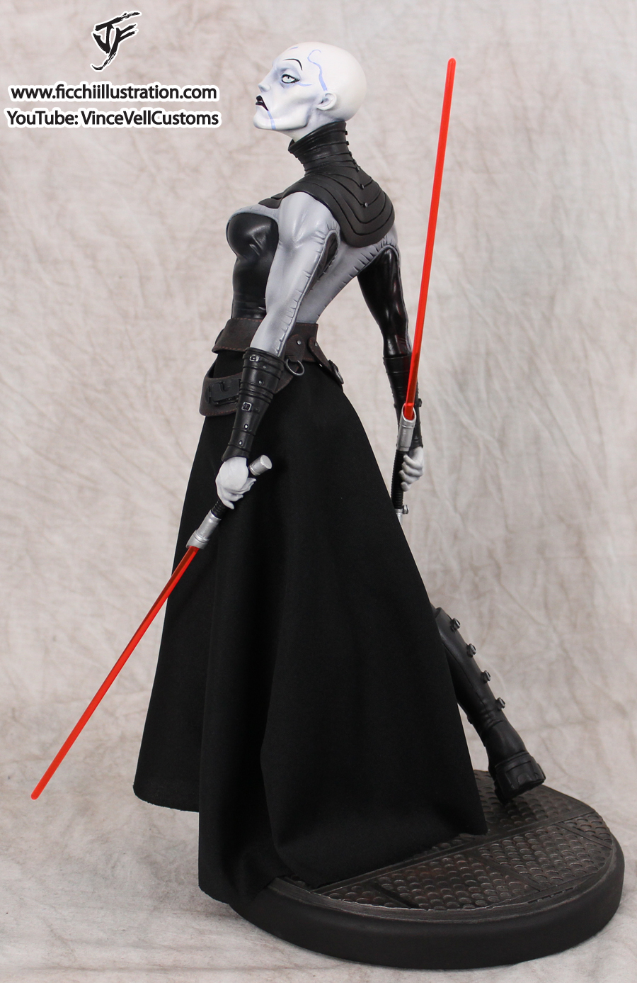 Asajj Ventress Custom PF Statue