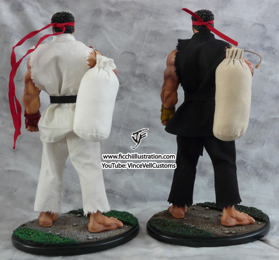 Ryu Custom Statue