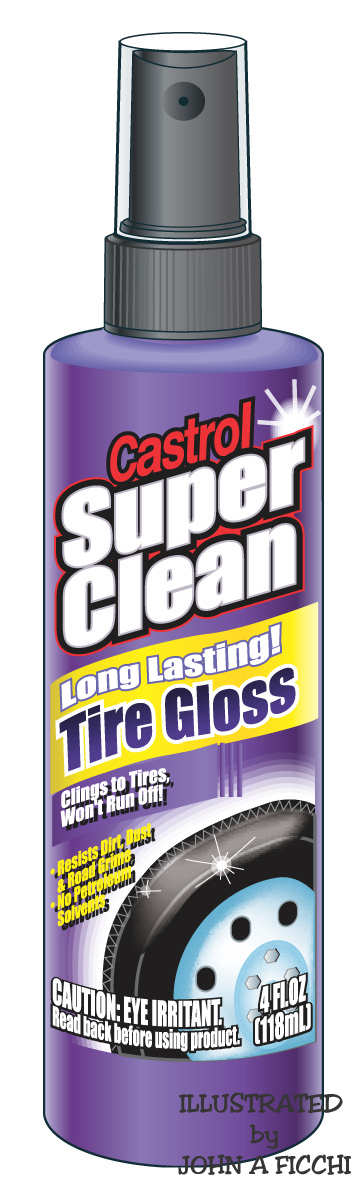 Castrol Super Clean Bottle