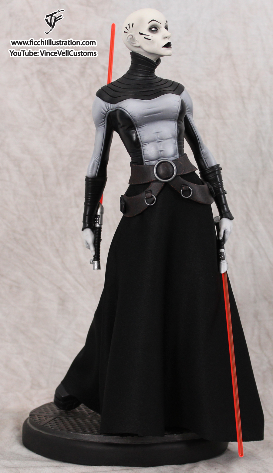 Asajj Ventress Custom PF Statue