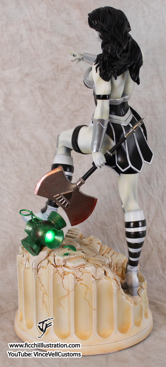 Black Lantern Wonder Woman Statue