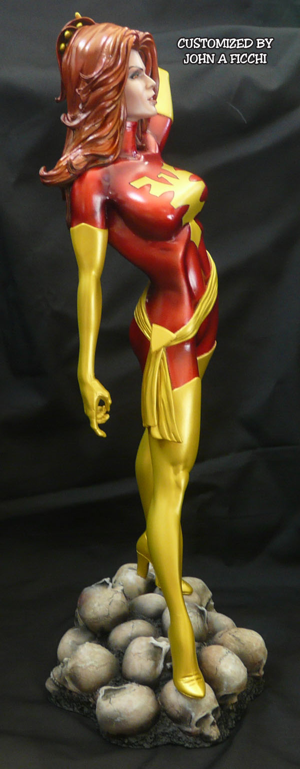 DARK PHOENIX Custom Adam Hughes Statue