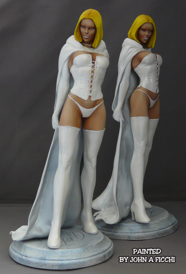White Queen Emma Frost Statue
