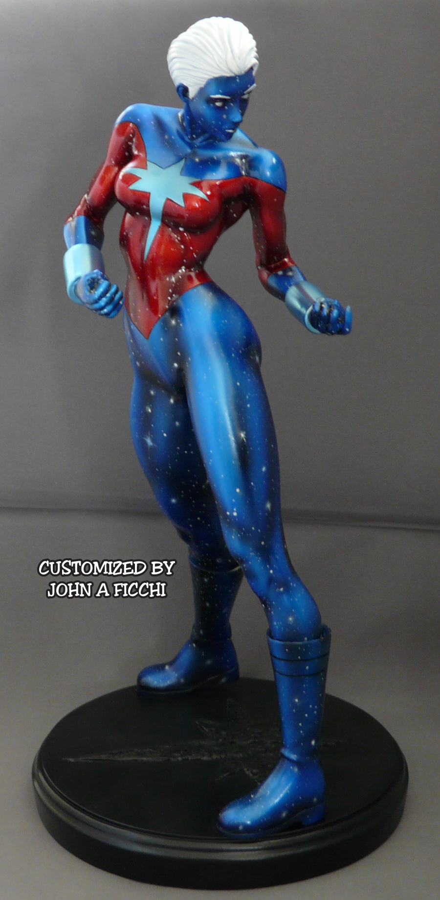 PHYLA-VELL (aka: Captain Marvel) Custom Statue