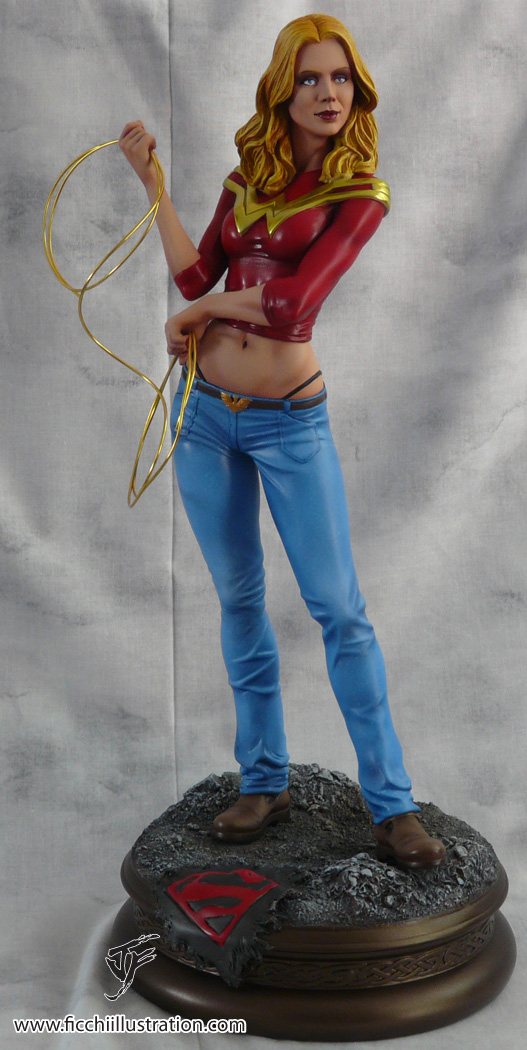 Wonder Girl Cassie Custom Statue Sideshow Faith