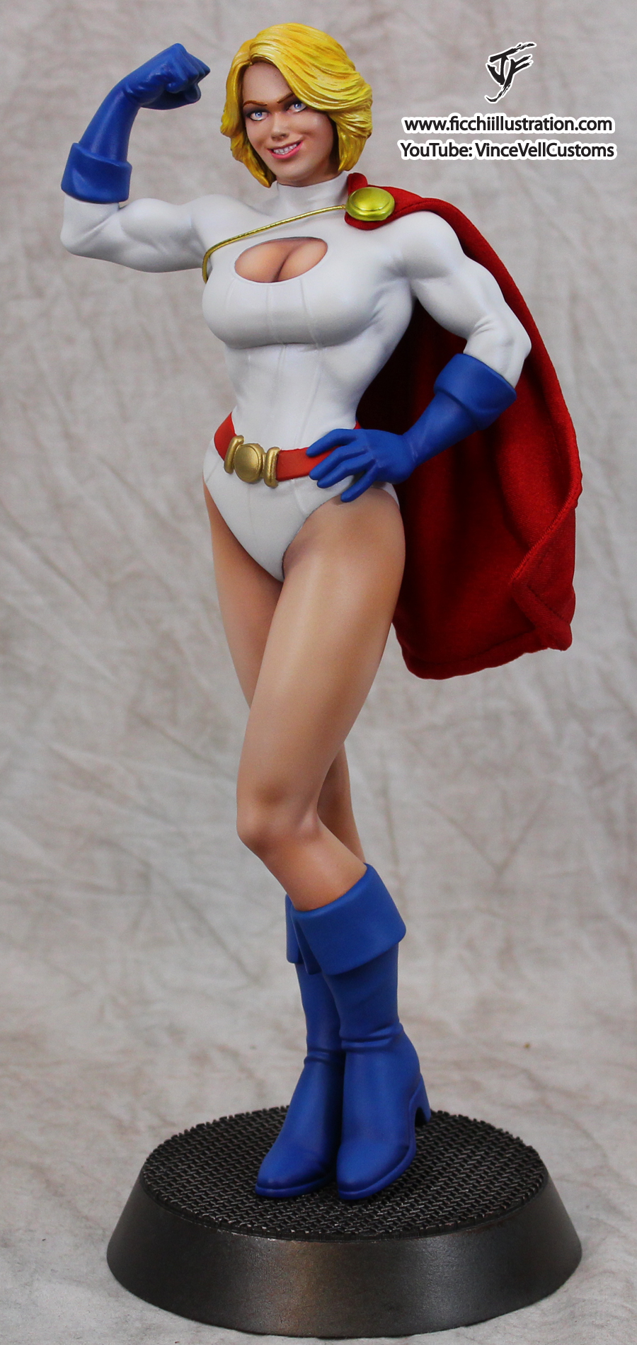 Power Girl Kit Paint Up