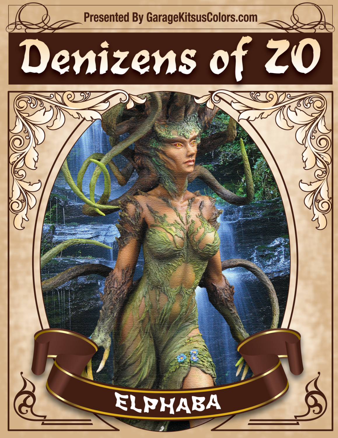 Denizens of Zo Elphaba Label Art