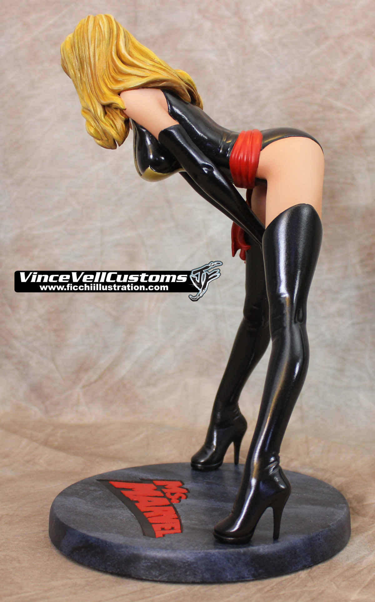 Ms Marvel Warbird Anime Custom Garage Kit