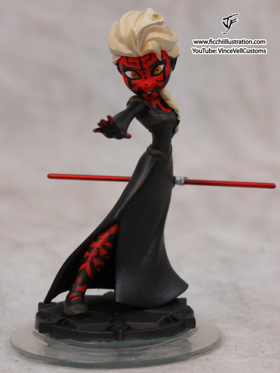 Darth Sith Elsa Infinity Custom Figure