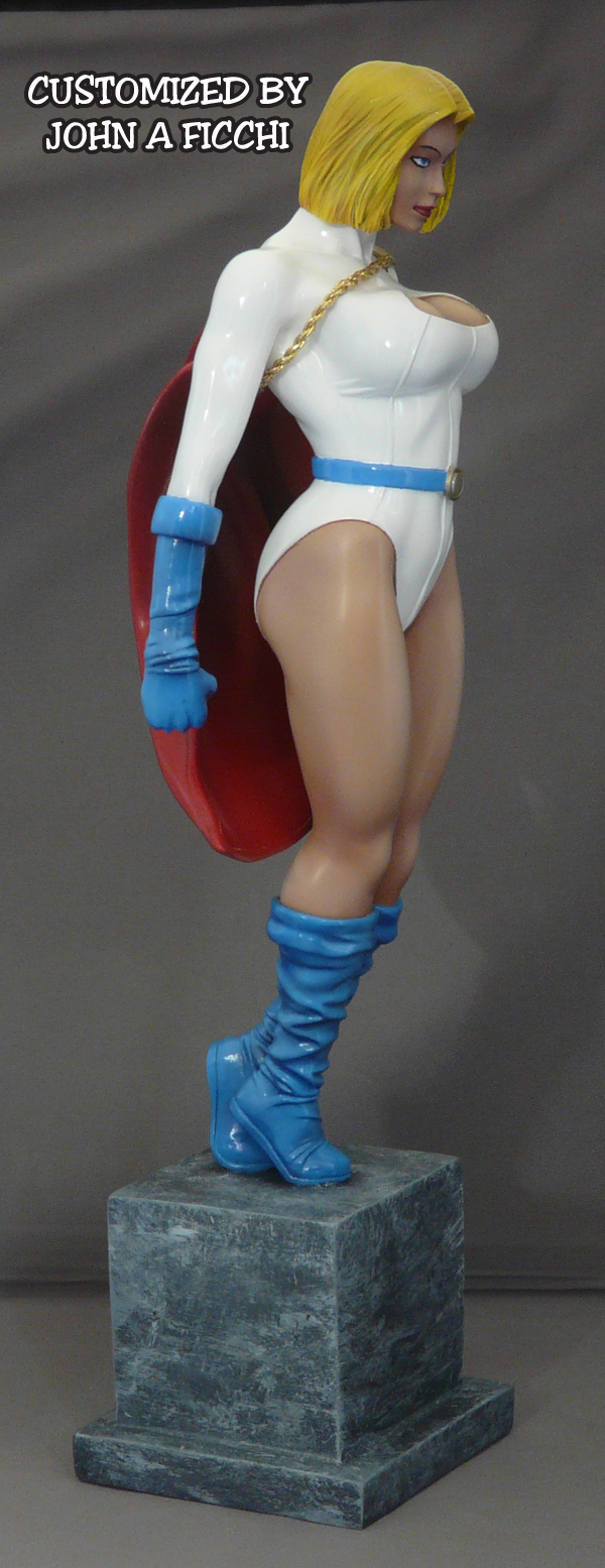 POWER GIRL Custom Statue
