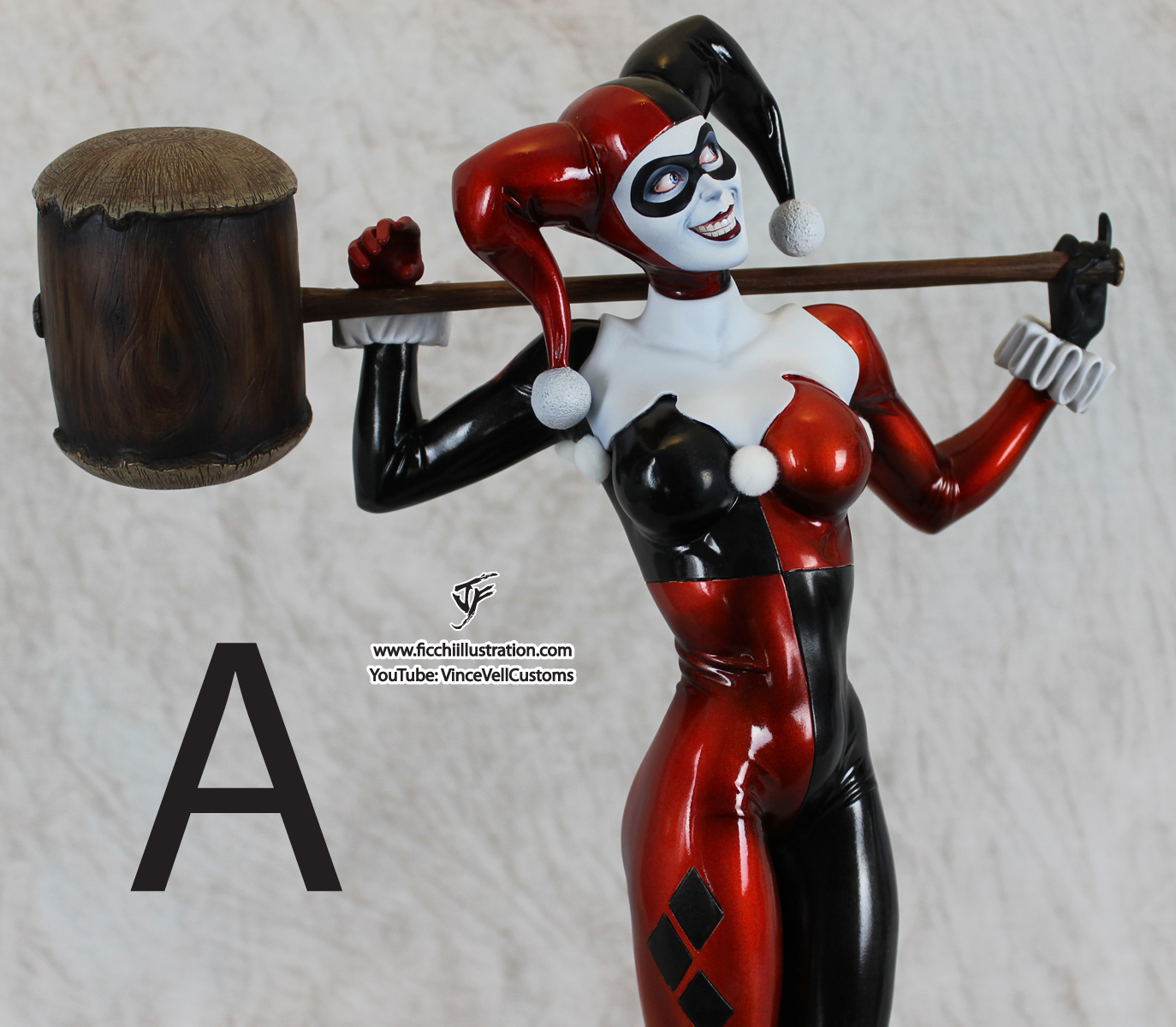 Harley Quinn Custom Statue