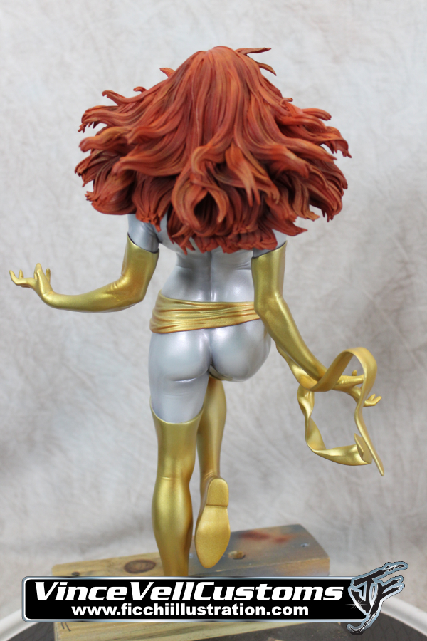 Phoenix Endsong Sideshow Custom Repaint Statue