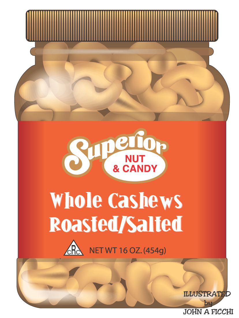 Superior Cashew Nuts Bottle