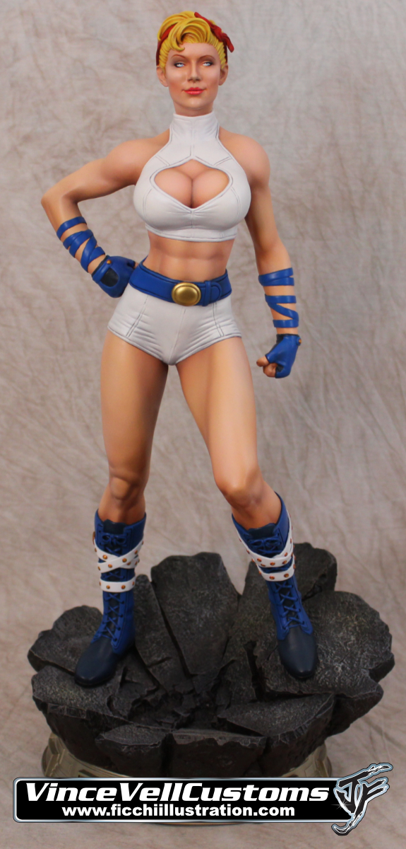 Power Girl Bombshells Custom Sideshow Statue