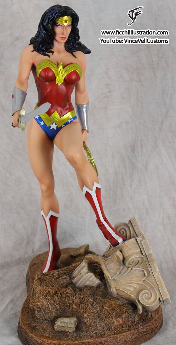 Wonder Woman Custom Statue Terry Dodson