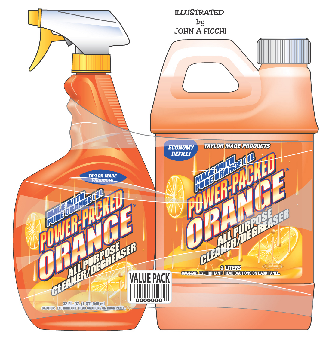 Taylor Made Orange Cleaner Two Pack