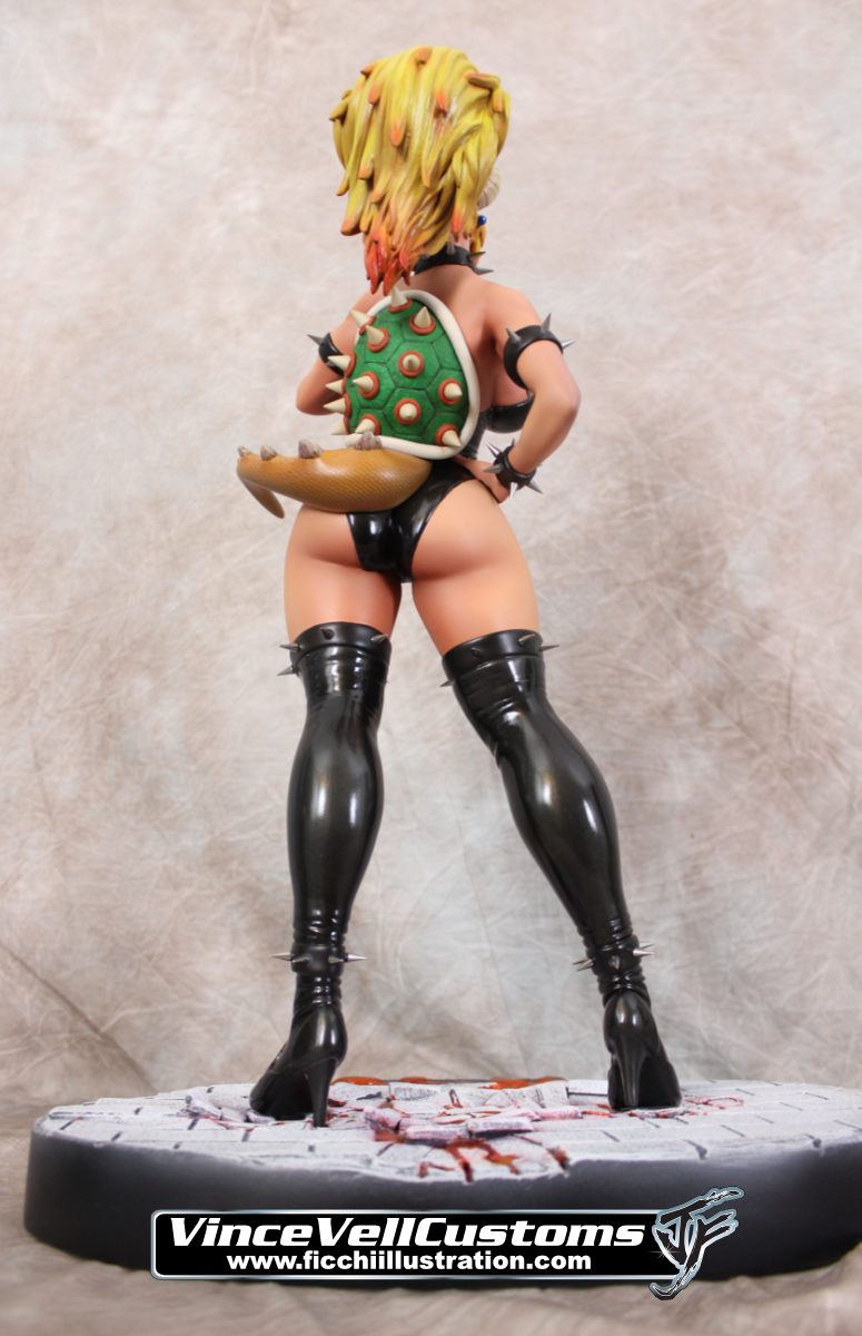 Bowsette Custom Statue