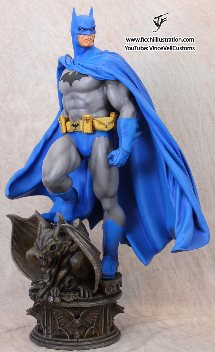 Batman PF Blue Custom Heads