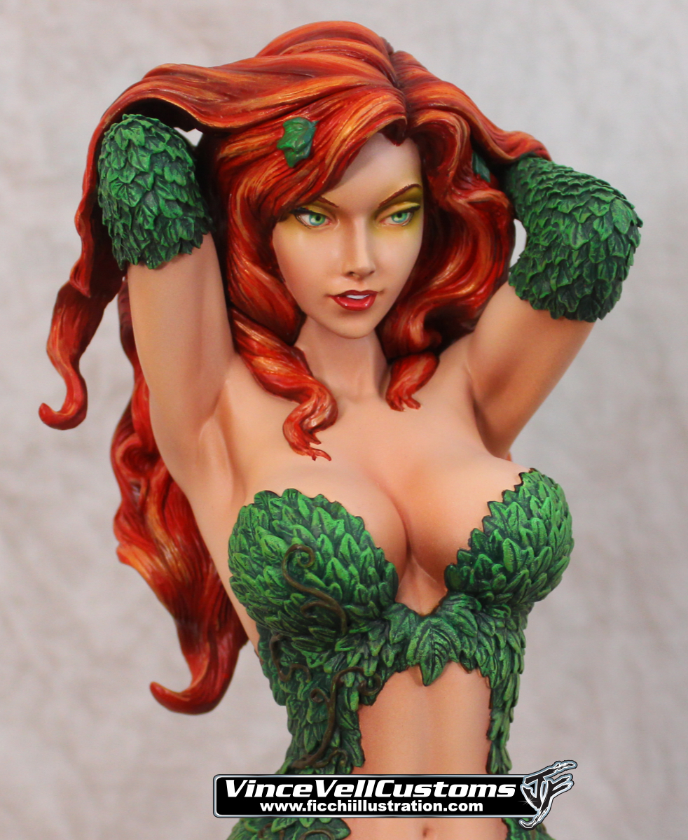 Poison Ivy Sideshow Statue Repaint
