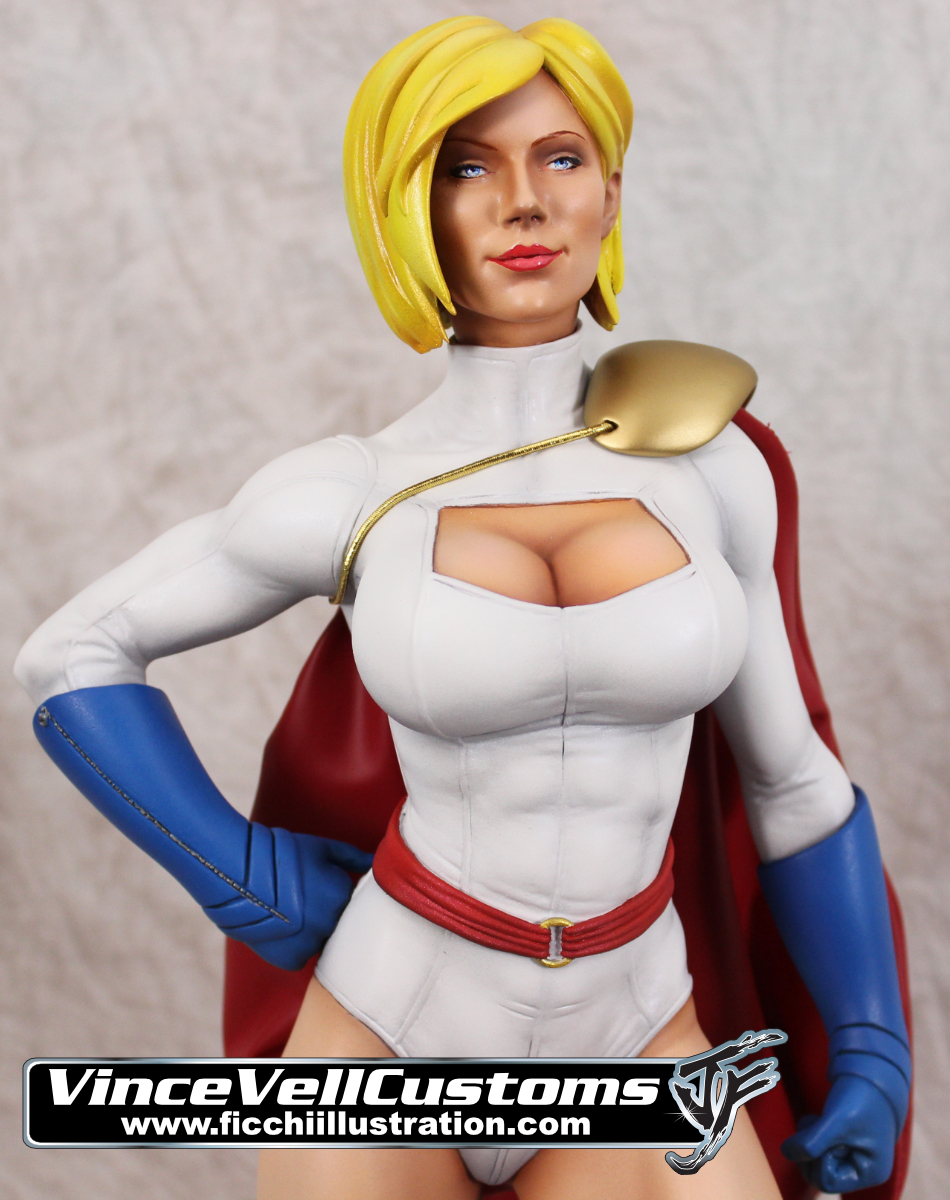 Power Girl Amanda Conner Custom Statue