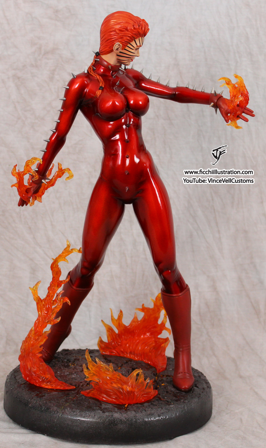 Rachel Grey Phoenix 2 Custom Statue