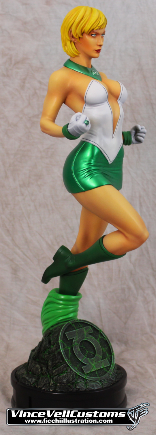 Arisia Green Lantern Custom Statue