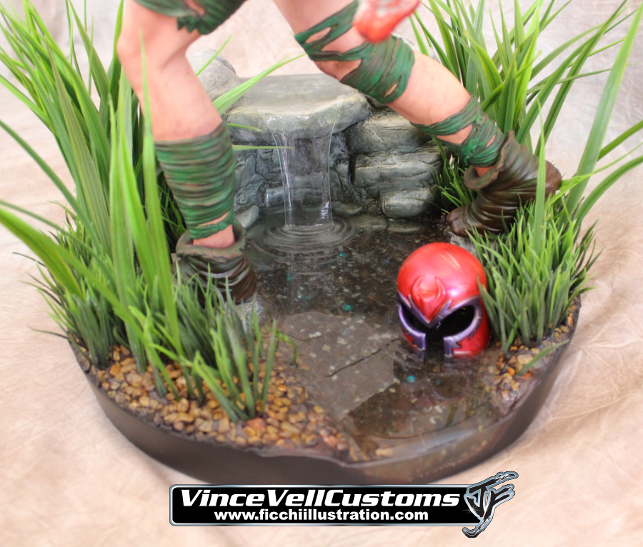 Savage Land Rogue Custom Statue