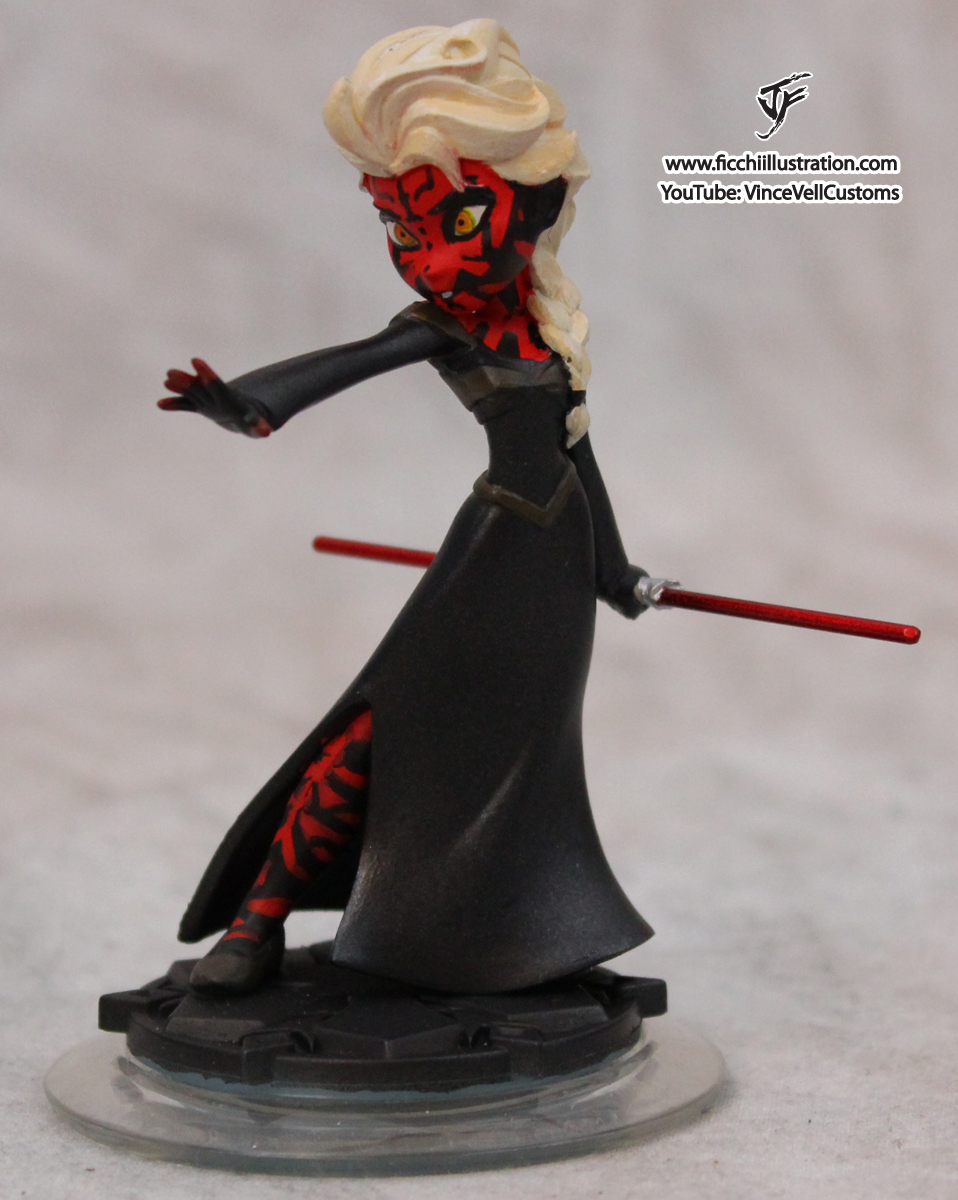 Darth Sith Elsa Infinity Custom Figure