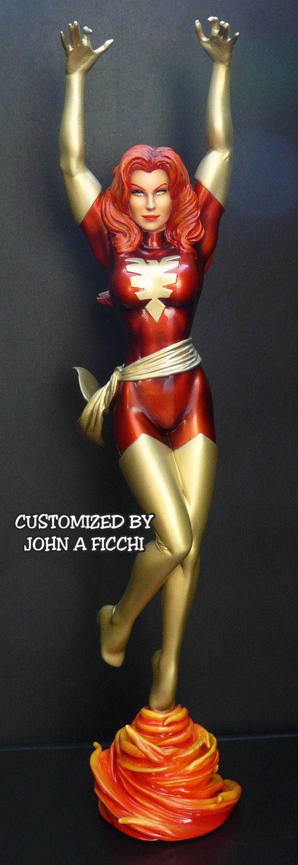 DARK PHOENIX Custom Adam Hughes Statue