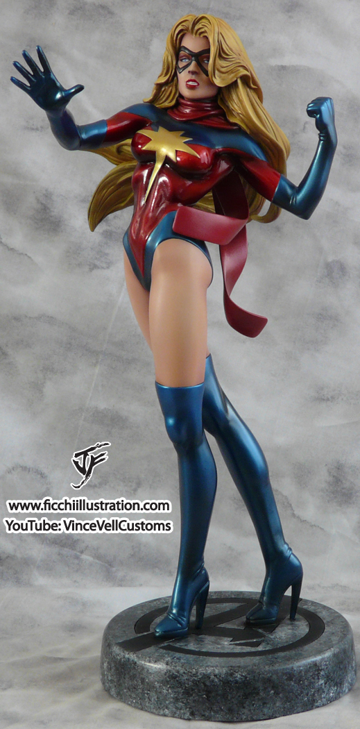 Ms Marvel Moonstone Custom Statue