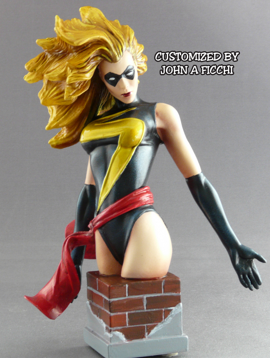 Ms. Marvel Custom Bust