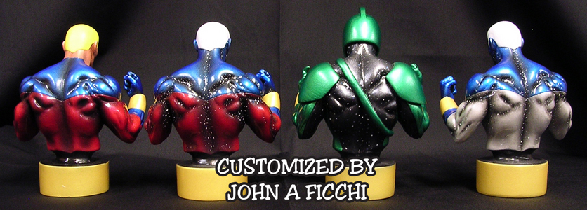Captain Marvel Custom Busts Collection