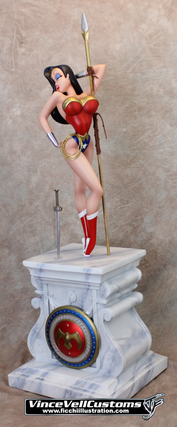 Jessica Rabbit Custom Wonder Woman Statue