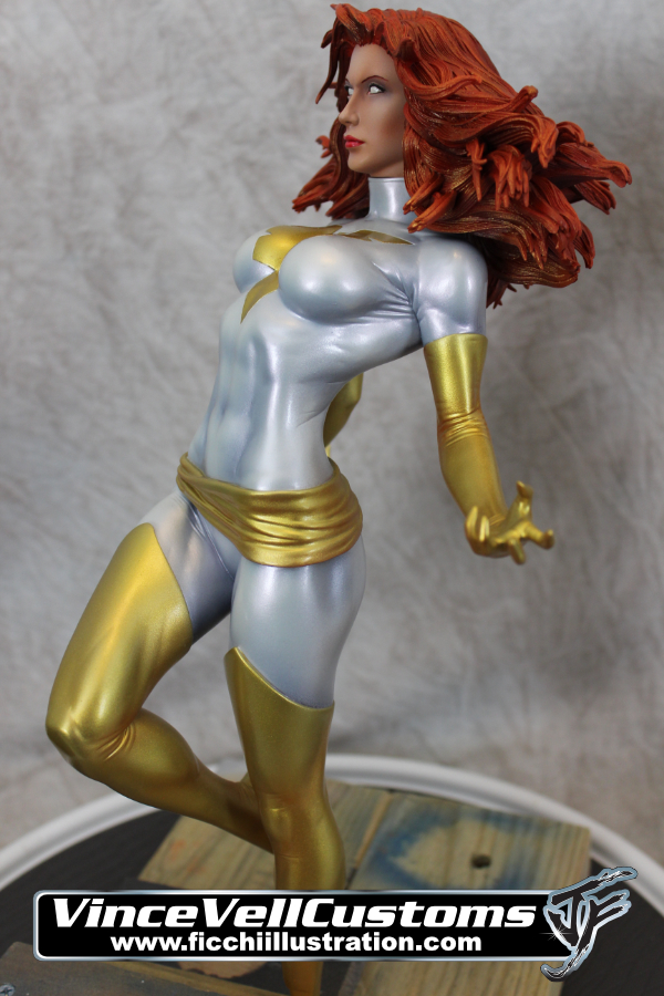 Phoenix Endsong Sideshow Custom Repaint Statue
