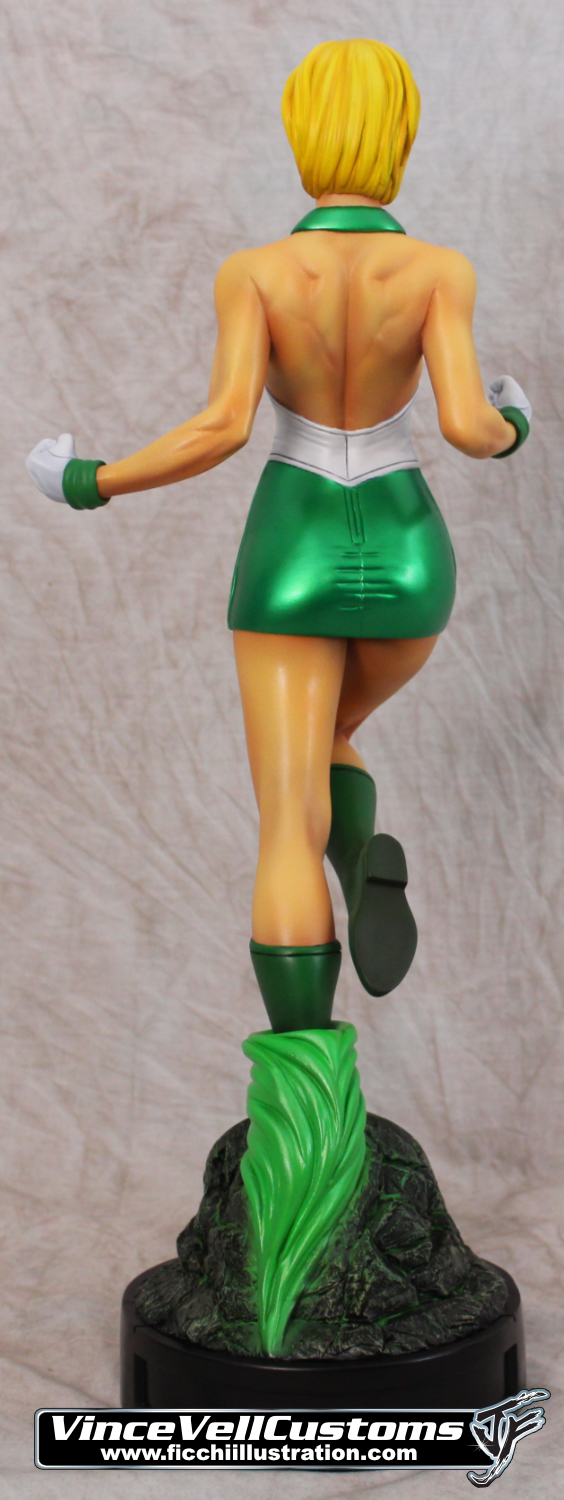 Arisia Green Lantern Custom Statue