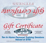 JB Fitness Gift Certificate