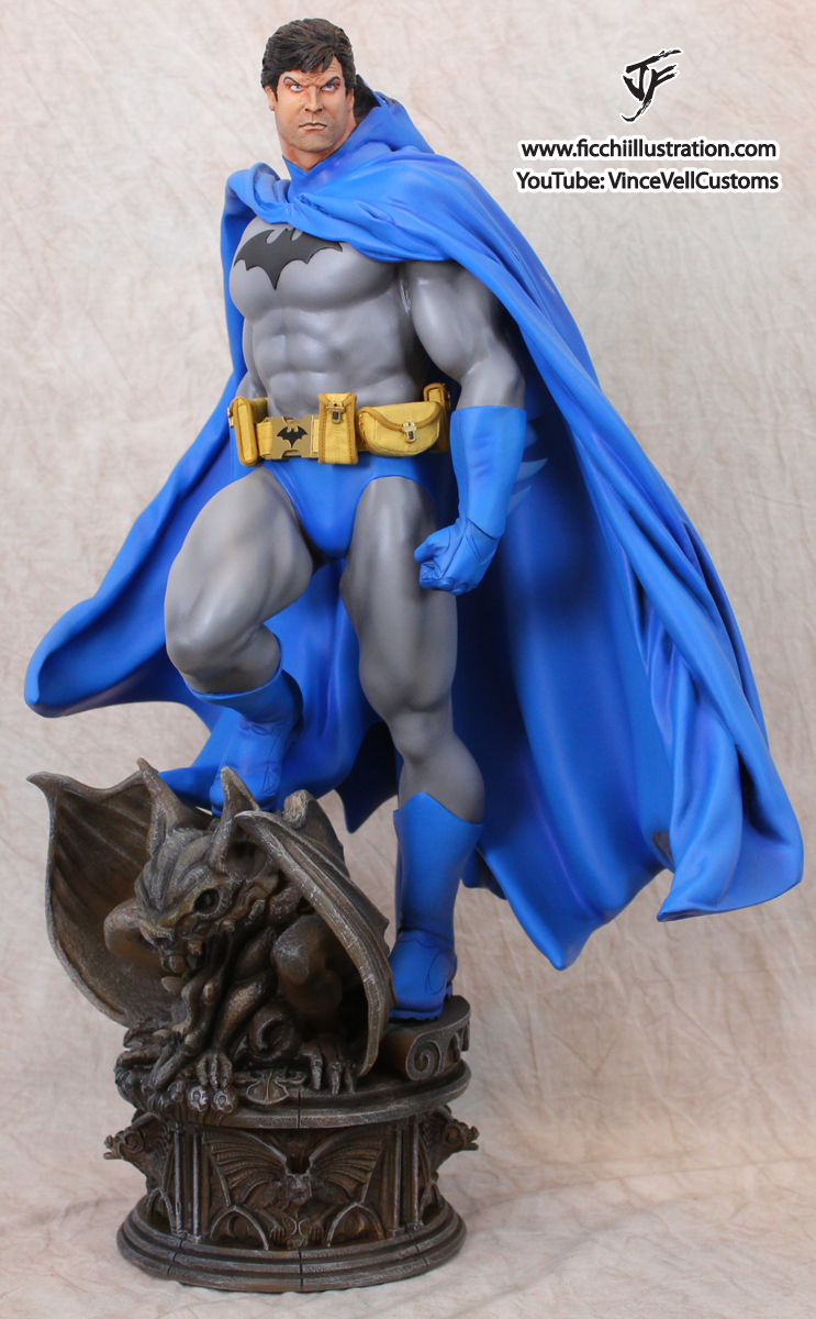 Batman PF Blue Custom Heads