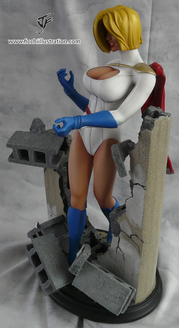 Power Girl Custom Statue