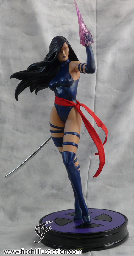 Psylocke Custom Statue from Sideshow PF