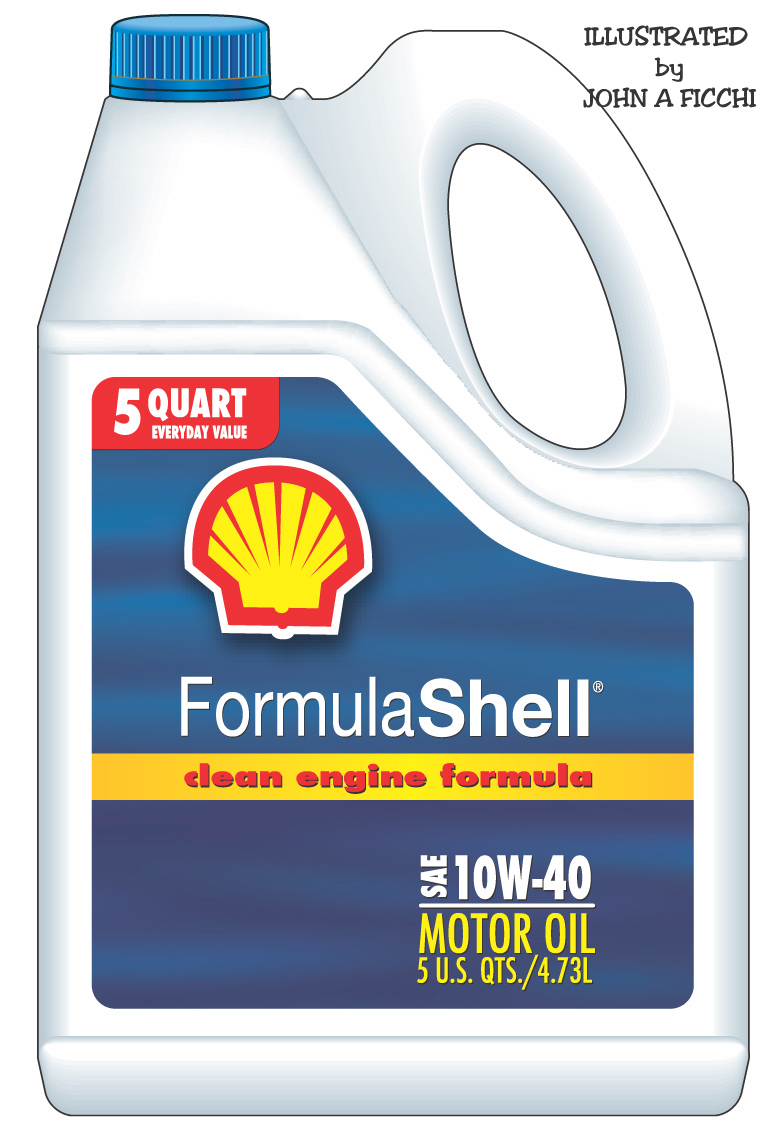 Shell Motor Oil Gallon