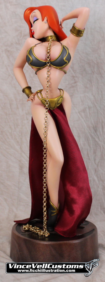 Slave "Leia" Jessica Rabbit Custom Statue
