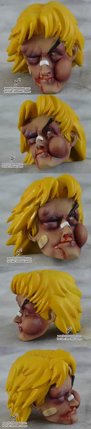 Ken Pop Culture Custom SF3 Loser head