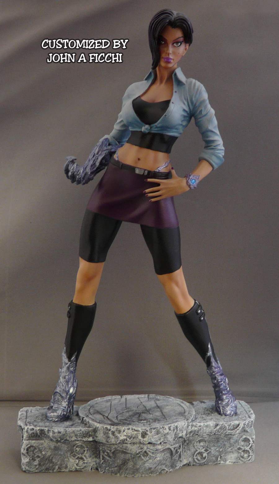 WITCHBLADE (Goth Custom) Statue