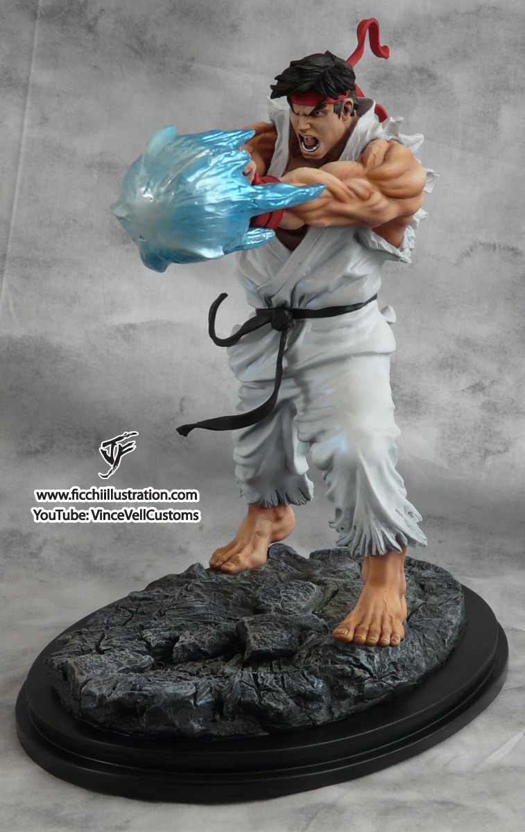 Ryu Statue Rock Base