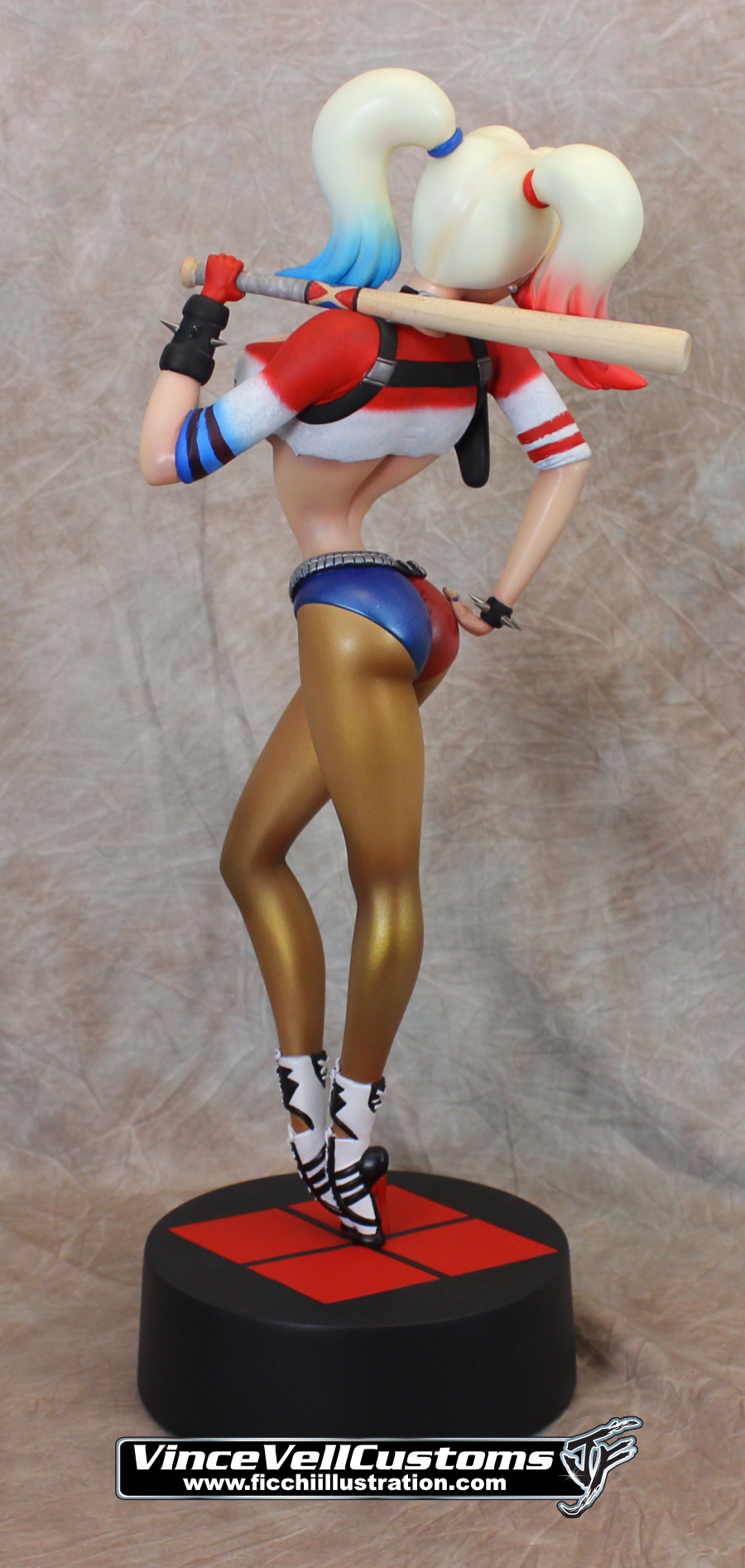 Jessica Rabbit Harley Quinn Custom Statue