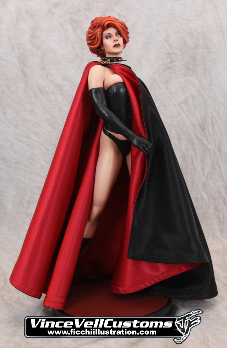 Black Queen Sideshow Custom Statue